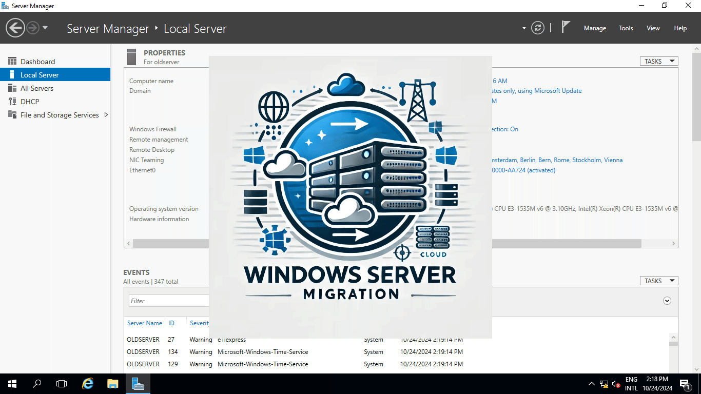 Seamless Migration: Upgrading from Windows Server 2016 to a Virtualized Windows Server 2022 Domain Controller and File Server