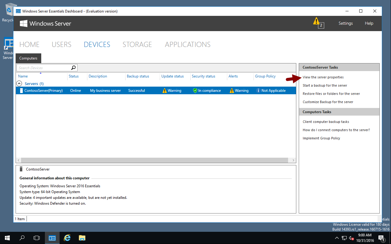 How to configure your backup drives in Windows Server Essentials 2016